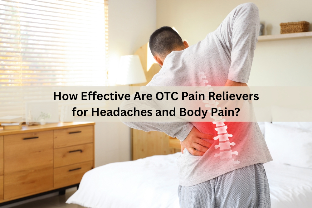 Effectiveness of OTC Pain Relievers for Headaches & Body Pain
